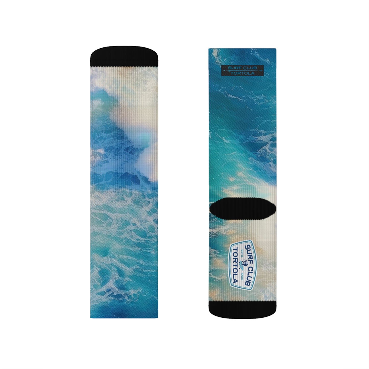 "Surf Club Tortola" Socks