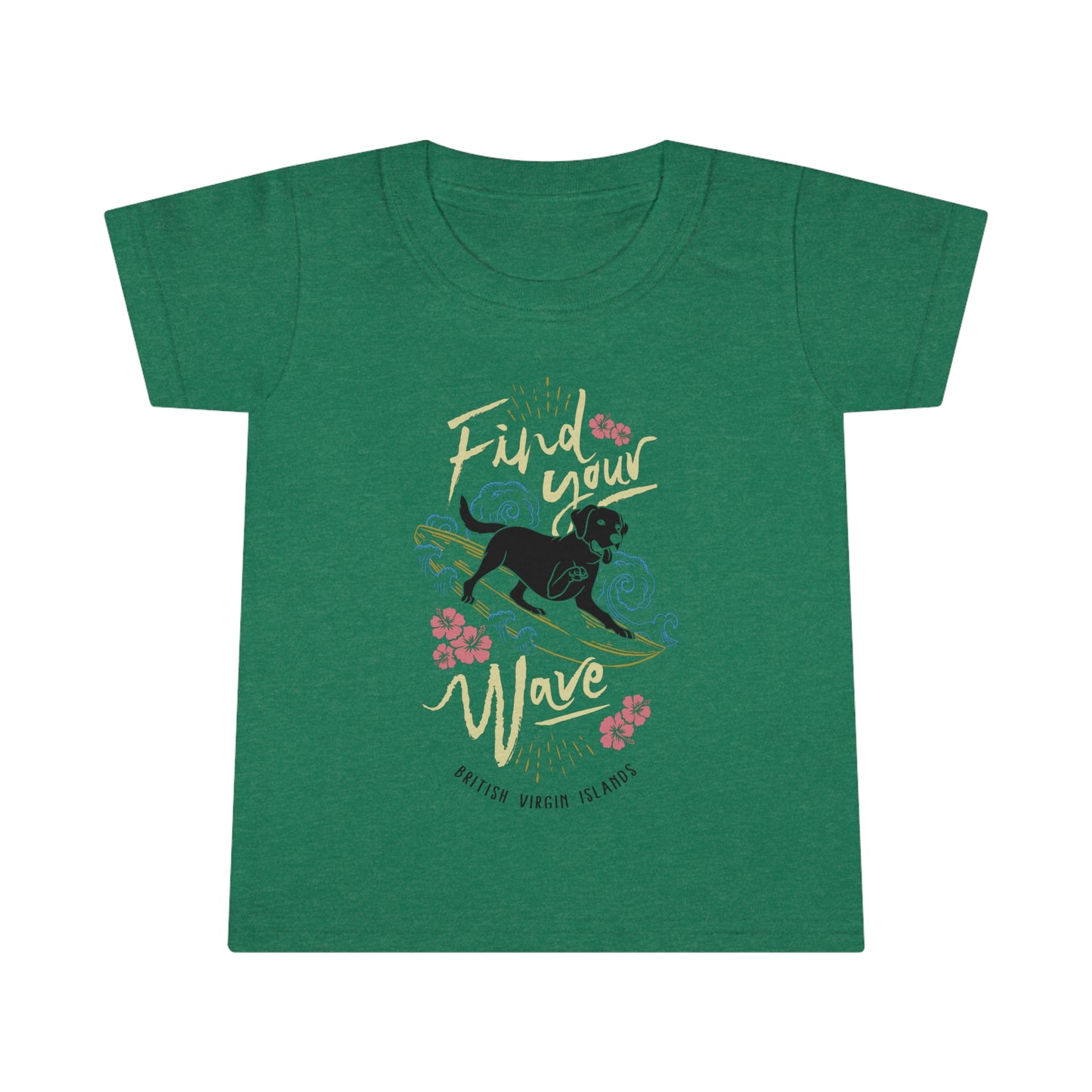 "Find Your Wave" Toddler T-shirt