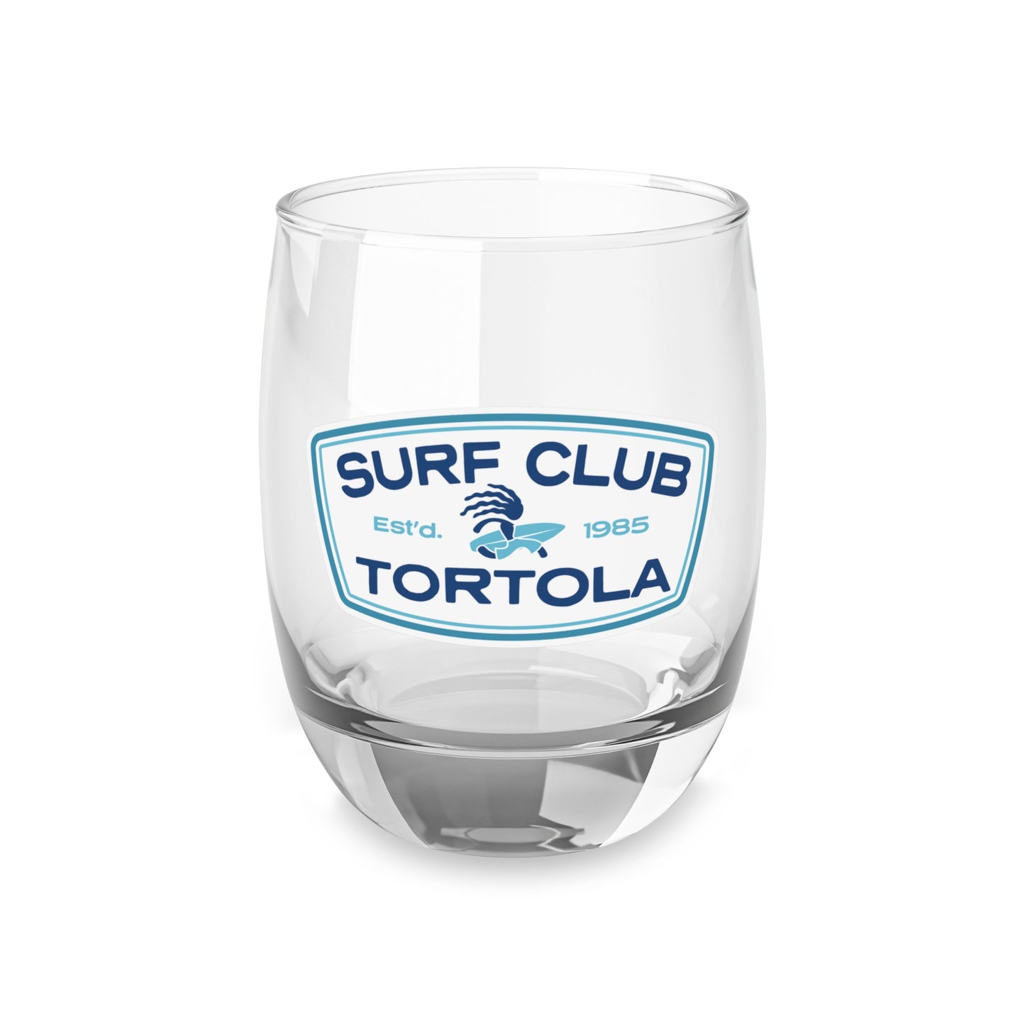 "Surf Club Tortola" Whiskey Glass
