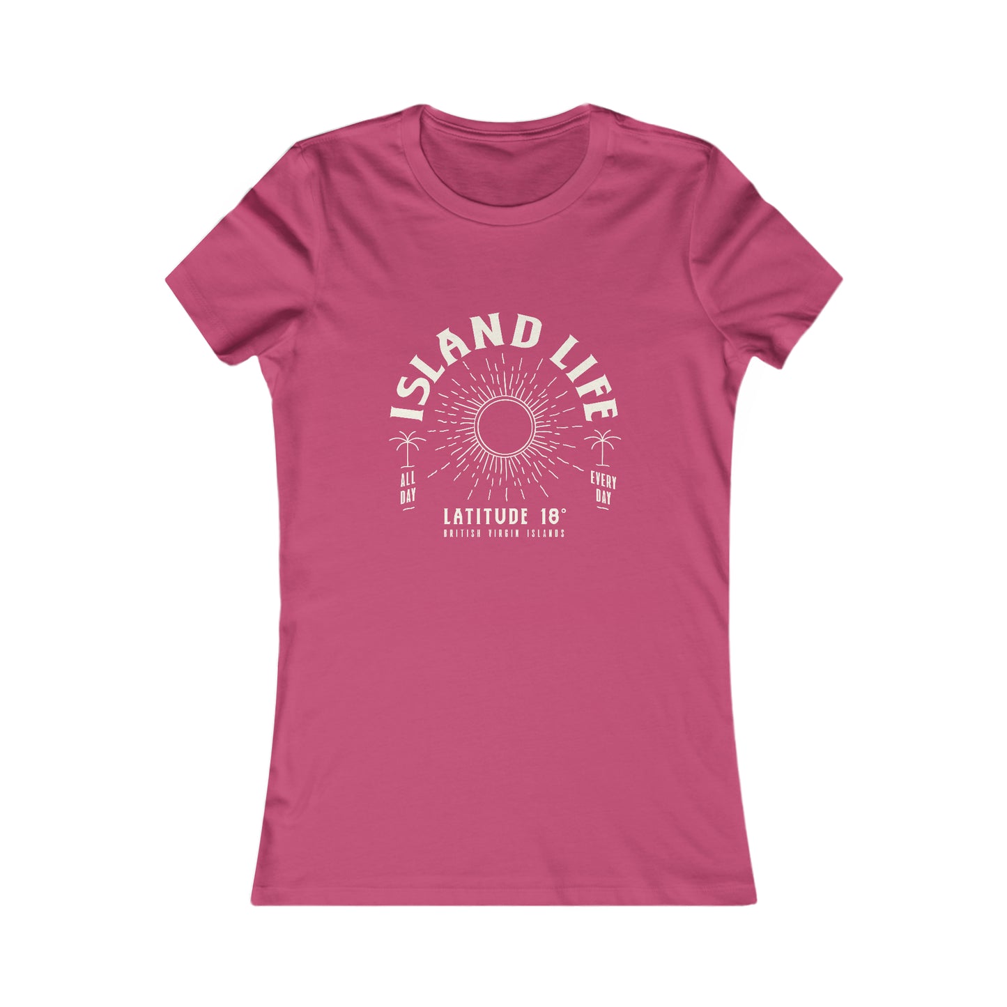 "Island Life" Women's S/S Tee