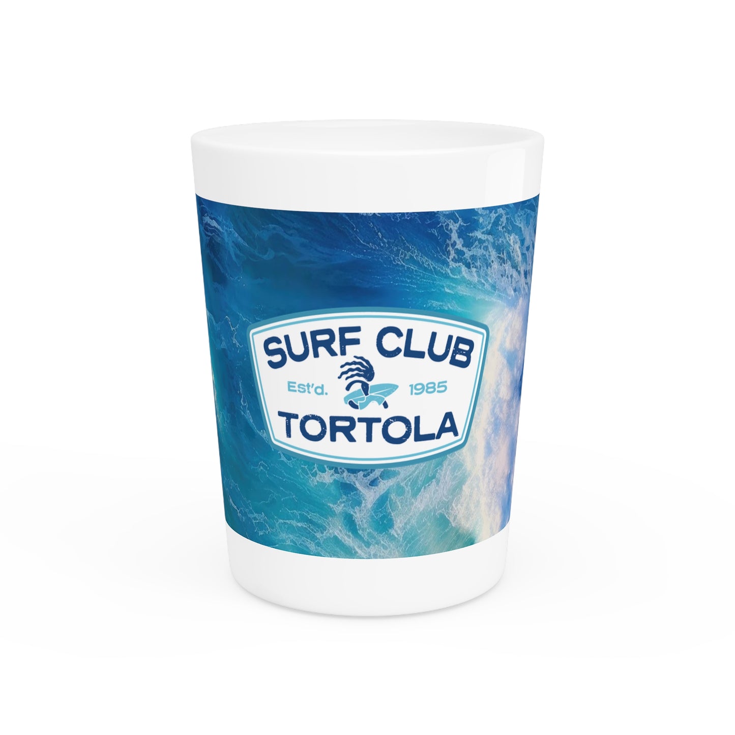 “Surf Club Tortola” Shot Glass
