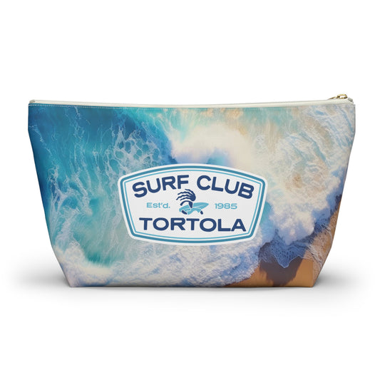 "Surf Club Tortola" Accessory Pouch w T-bottom (2 sizes)