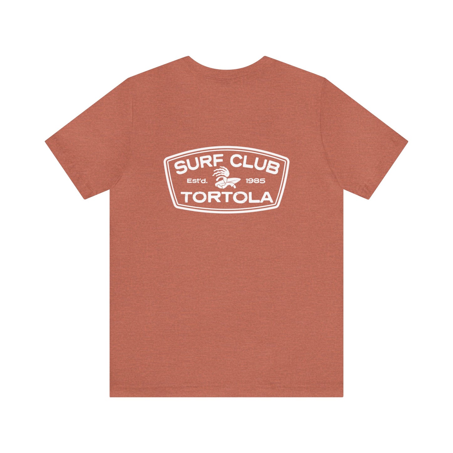 "Surf Club Tortola" Unisex S/S Tee