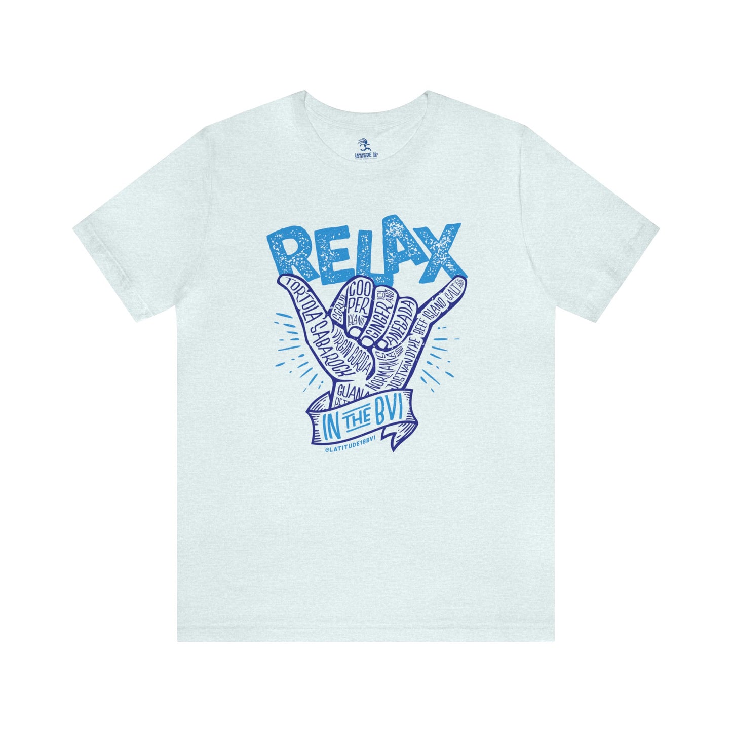 "Relax in the BVI" Unisex S/S Tee