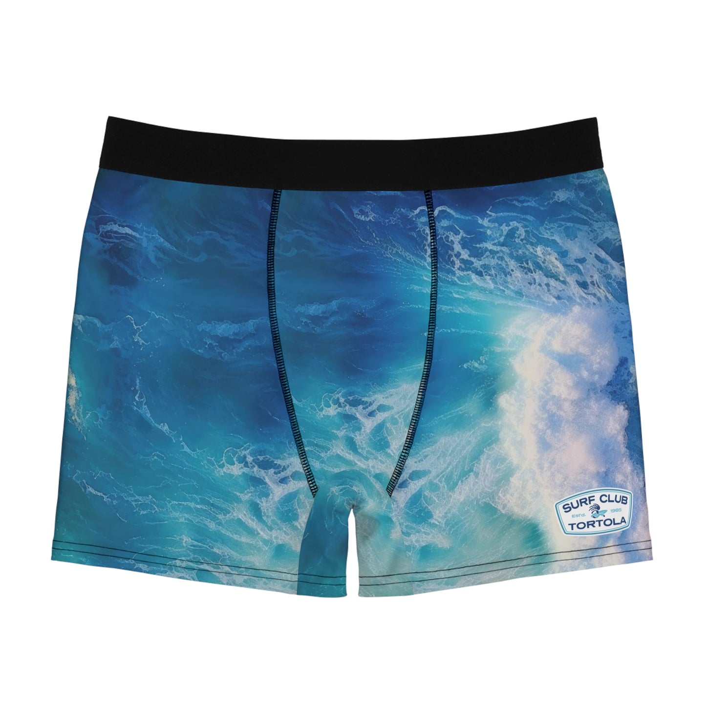 "Surf Club Tortola All Over Wave" Men's Under Surf Briefs