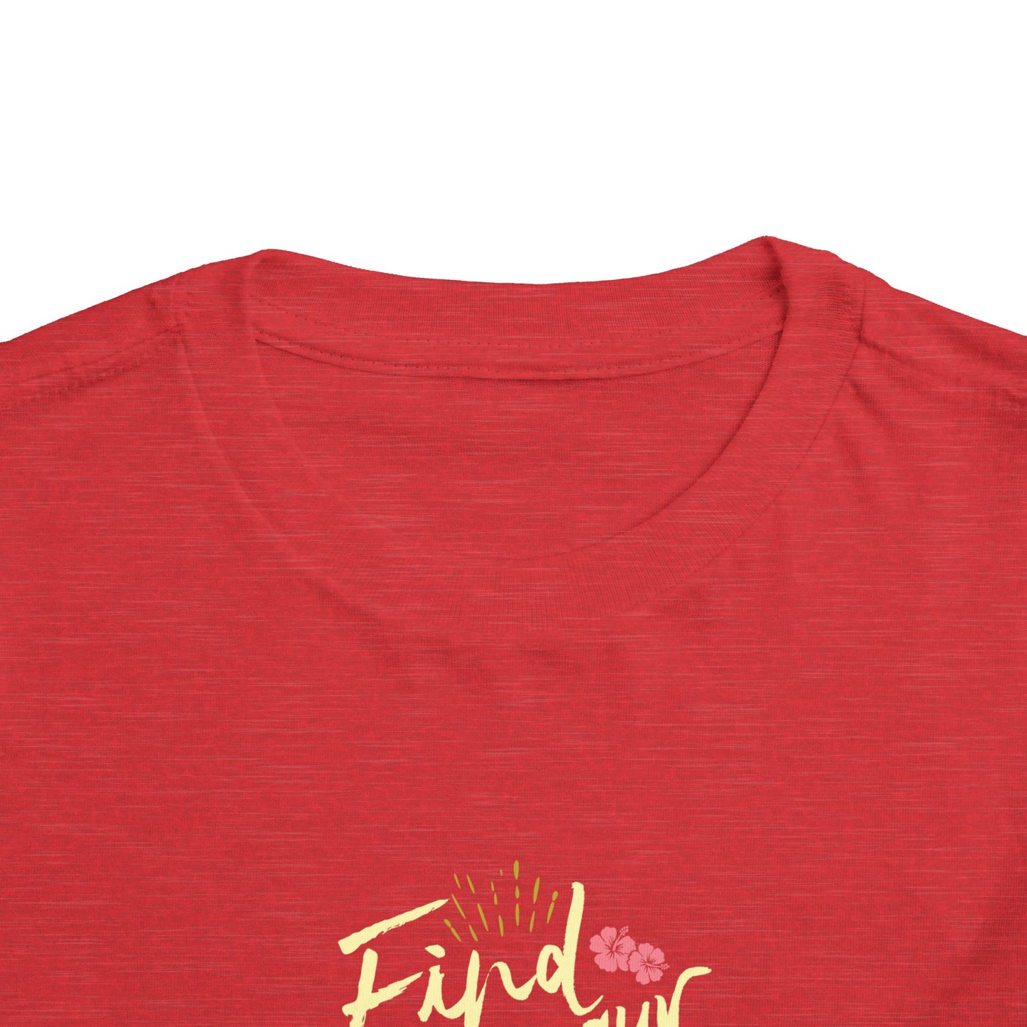 "Find Your Wave" Toddler Tee - Surf Dog Graphic