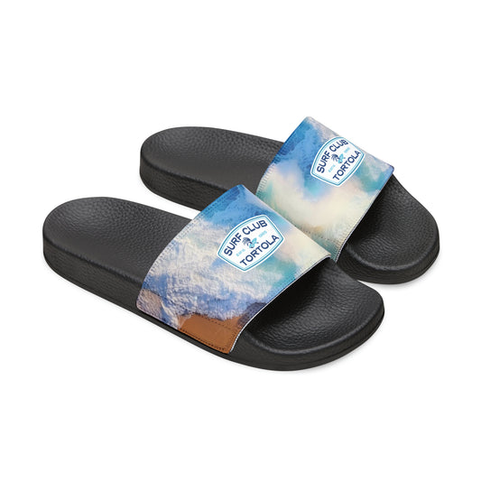 "Surf Club Tortola" Youth Slide Sandals