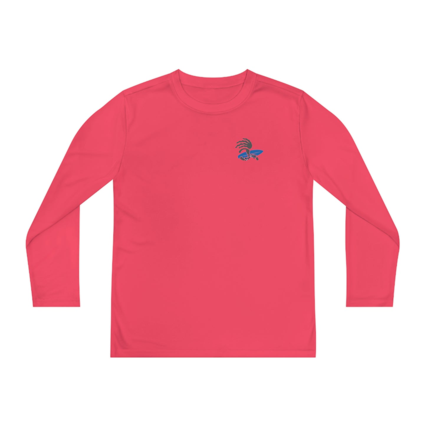 "L18º Surfer Dude" Youth Long Sleeve Performance Tee