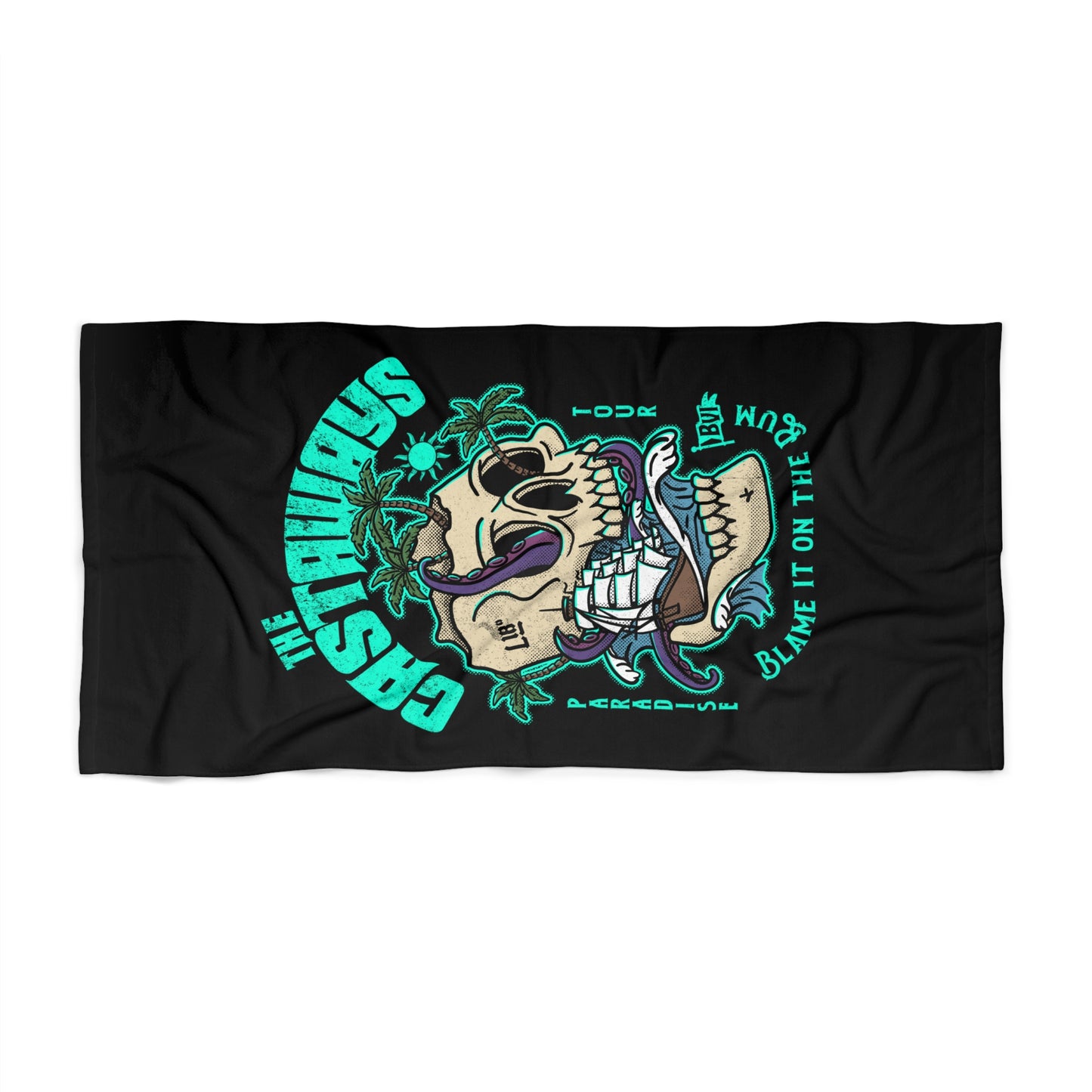 “The Castaways” Beach Towel