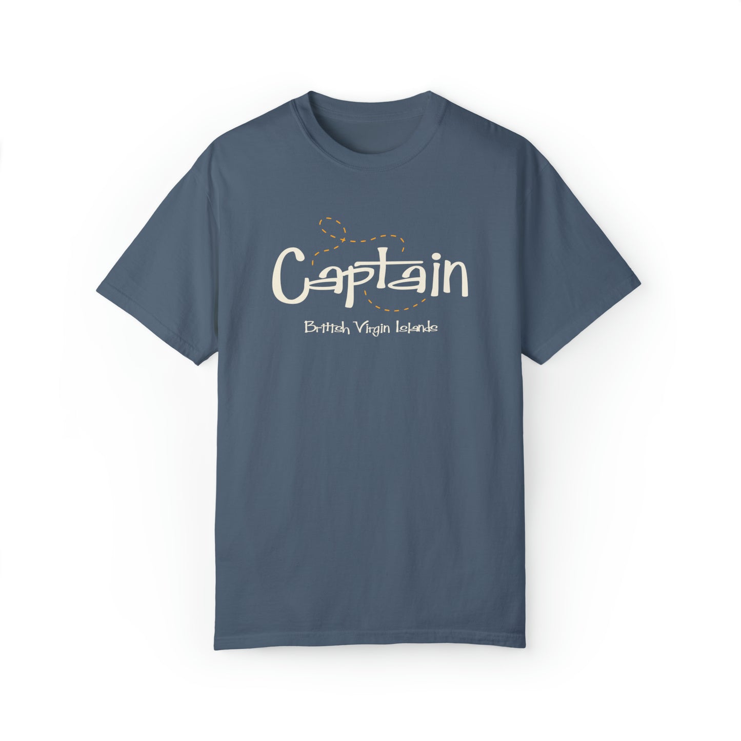 "Captain" Unisex S/S Garment-Dyed T-shirt