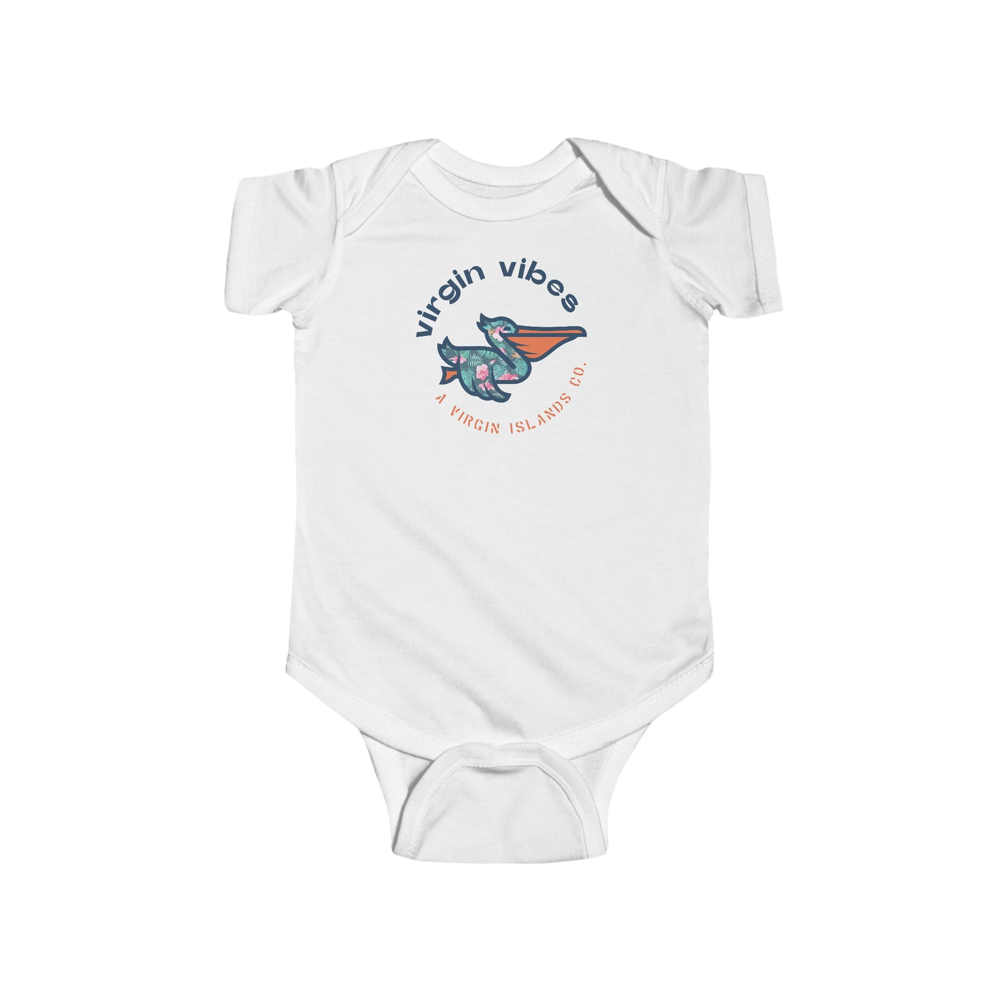 "Virgin Vibes" Infant Fine Jersey Bodysuit