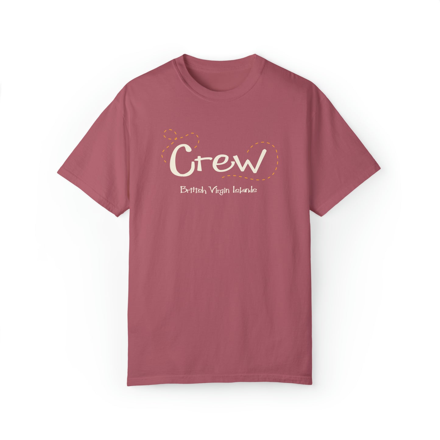 "Crew" Unisex S/S Garment-Dyed T-shirt