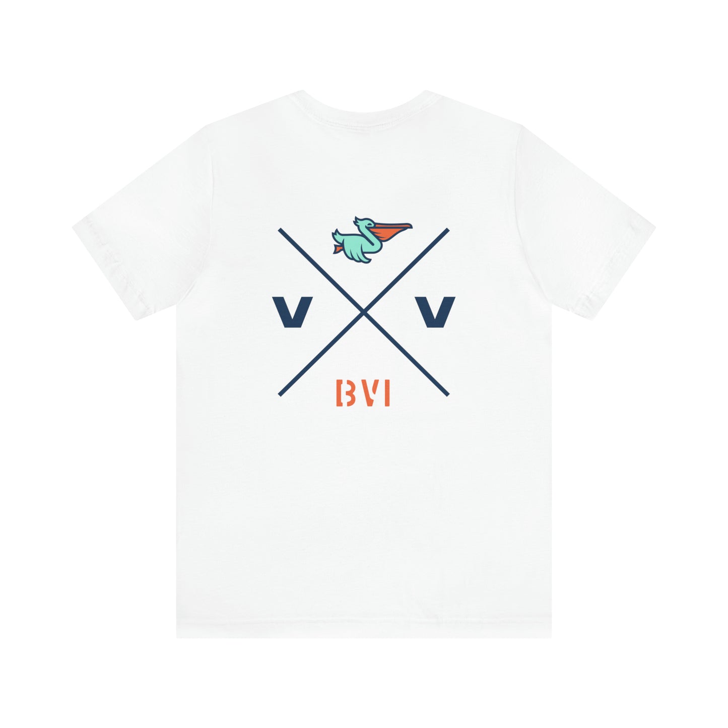 "Virgin Vibes | BVI" Unisex Jersey S/S Tee