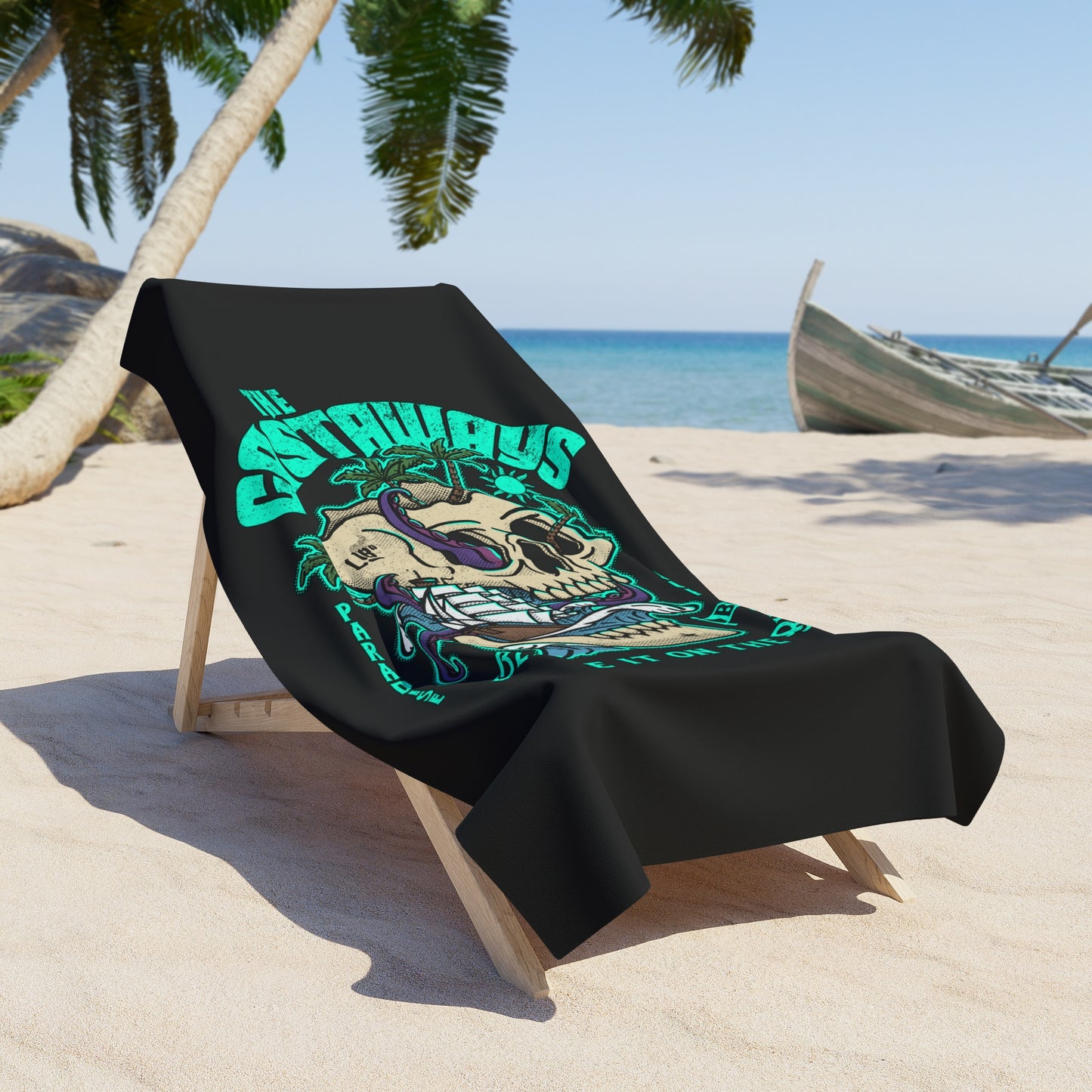 “The Castaways” Beach Towel