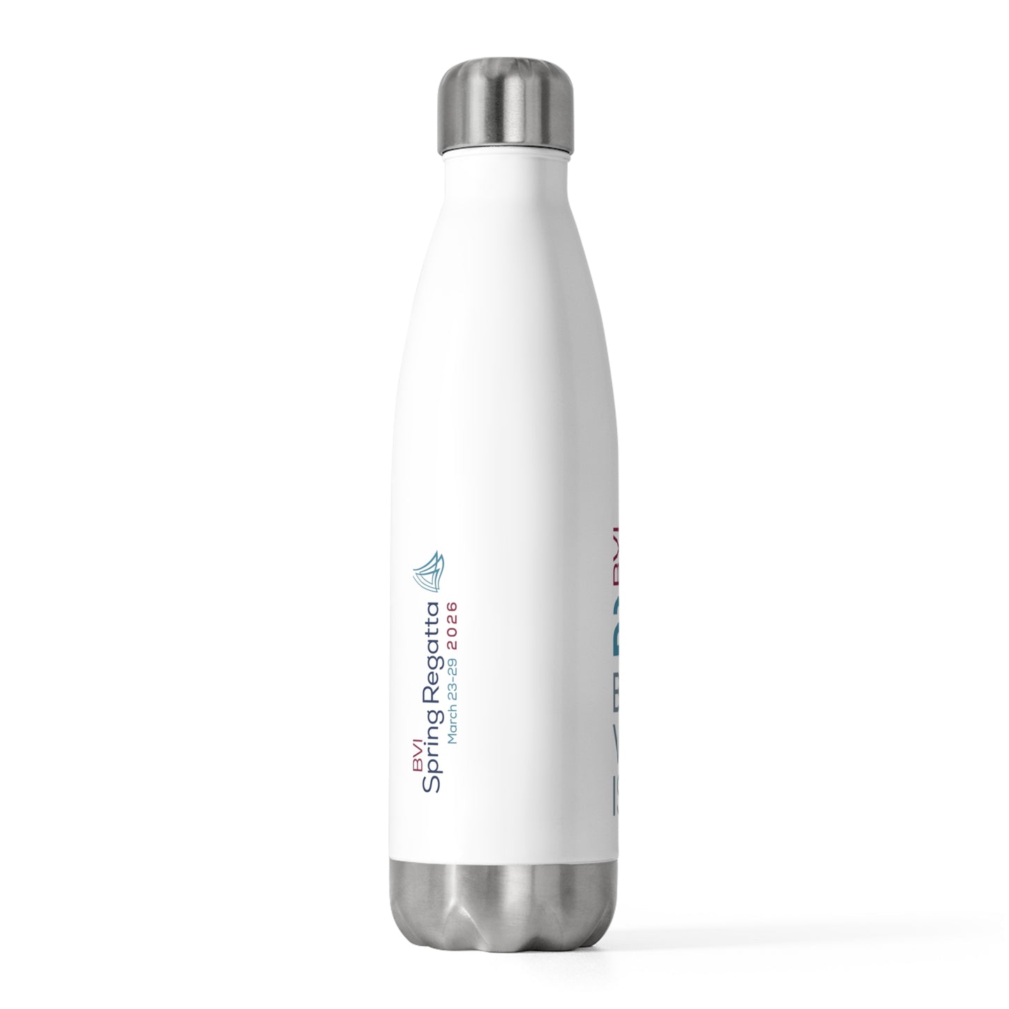 "BVI Spring Regatta 2026” 20oz Insulated Bottle