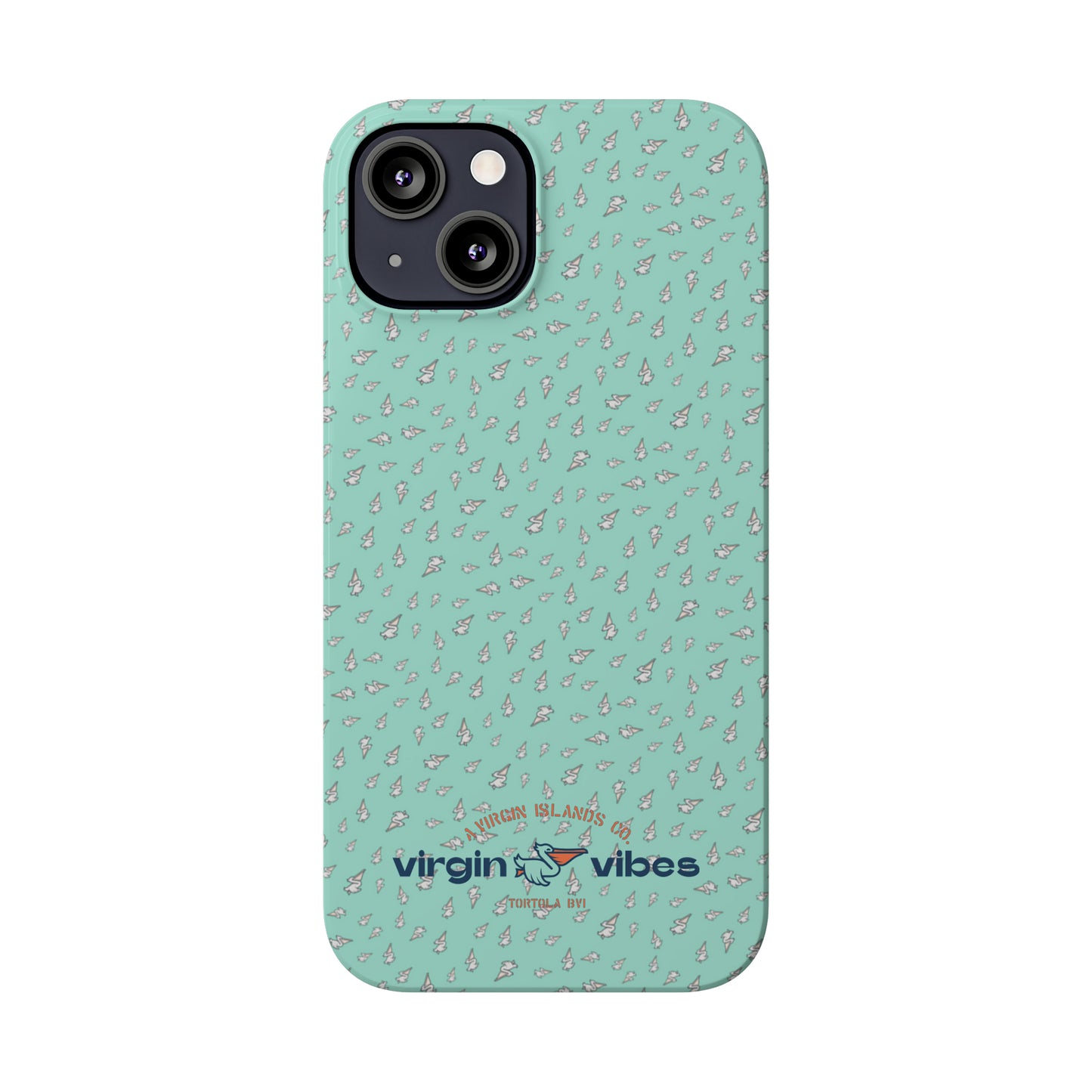 “Virgin Vibes | BVI” Slim iPhone Cases