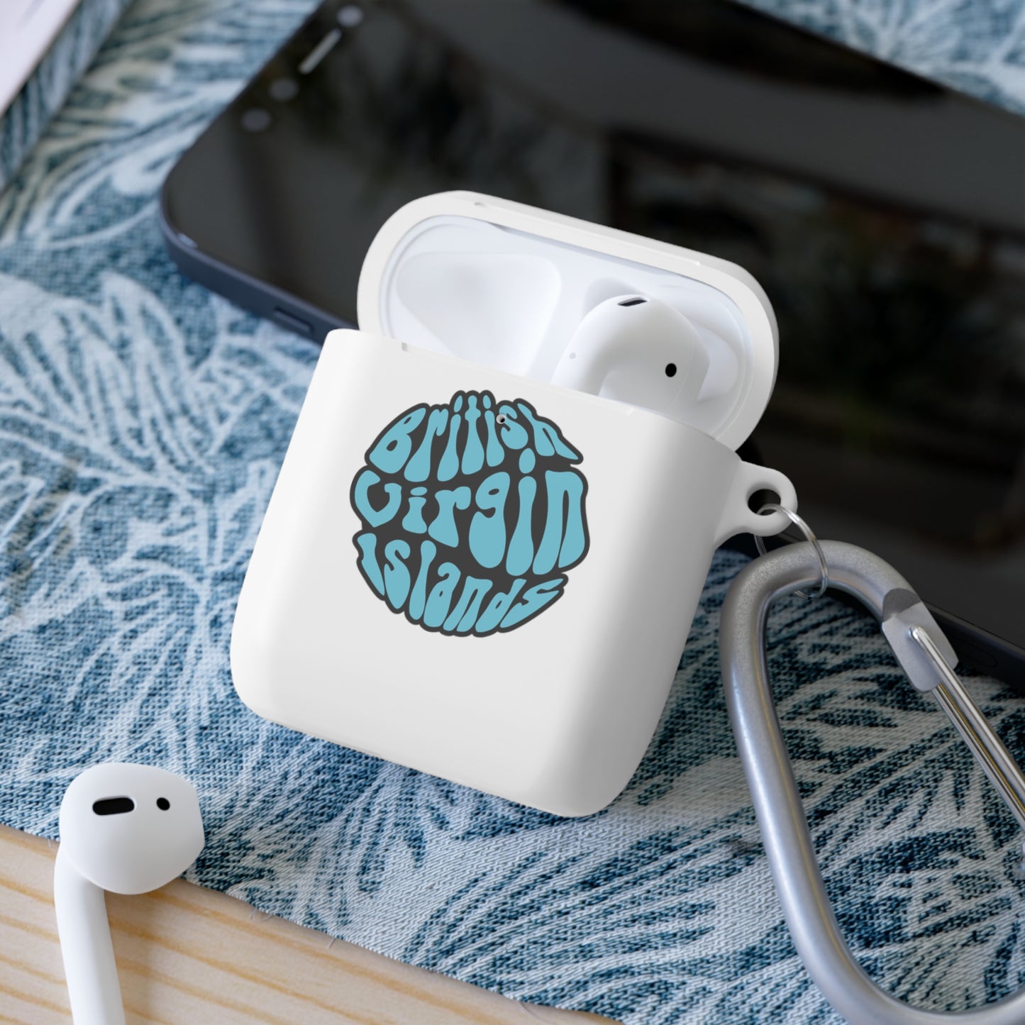 “BVI Bubble” AirPods and AirPods Pro Case Cover