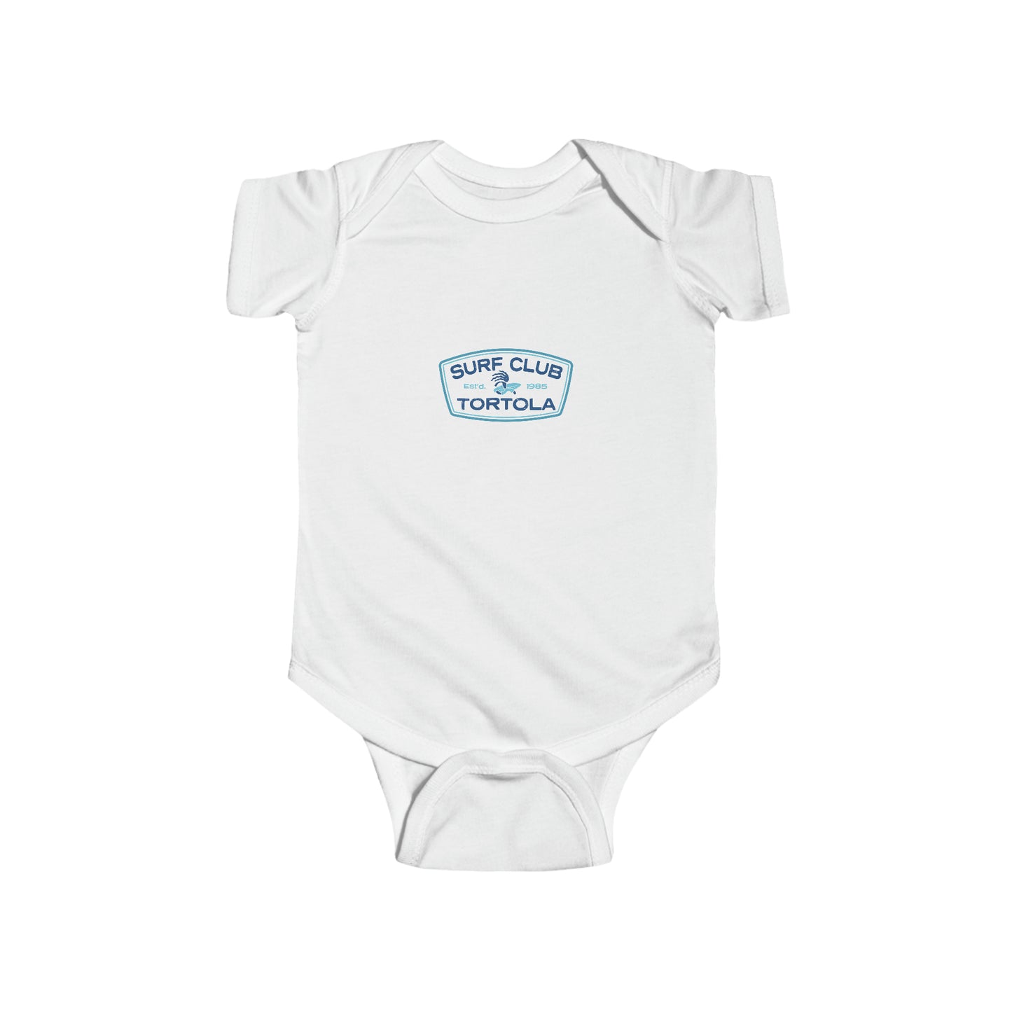 "Surf Club Tortola" Infant Fine Jersey Bodysuit