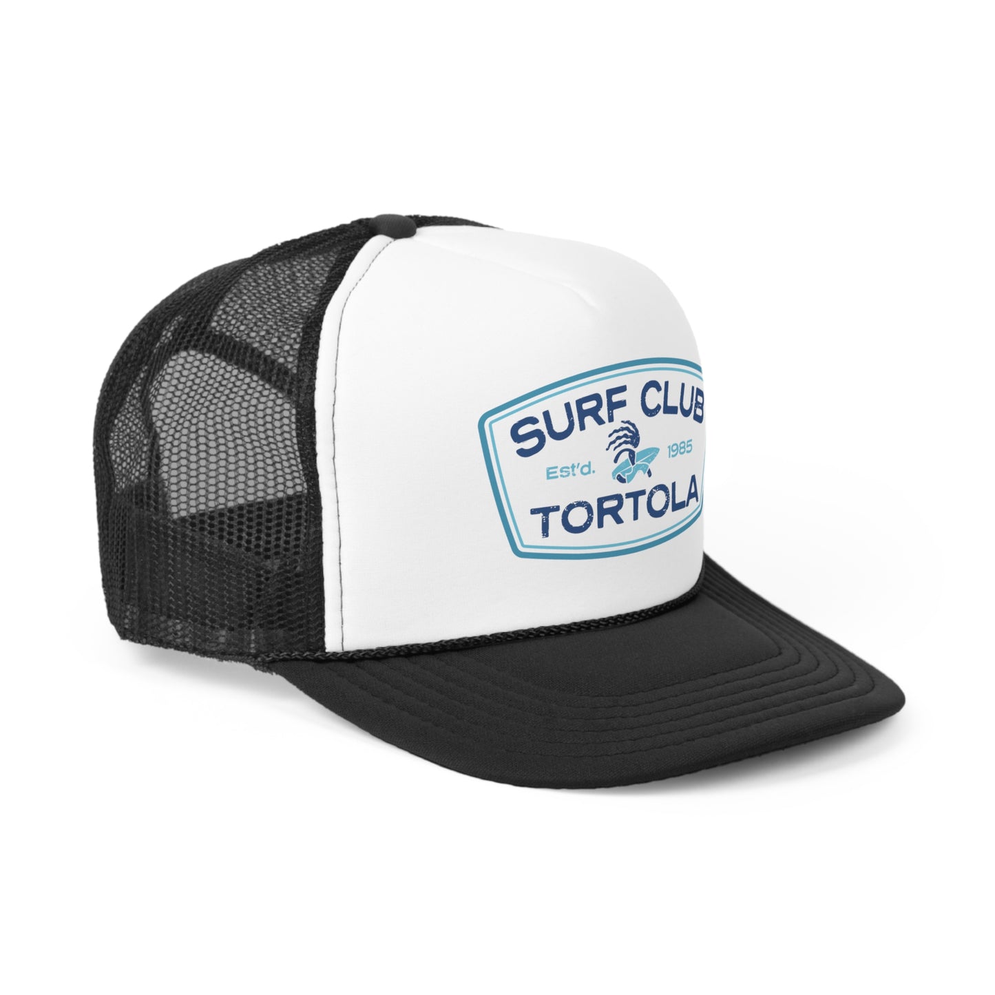 “Surf Club Tortola" Mesh-Back Trucker Cap