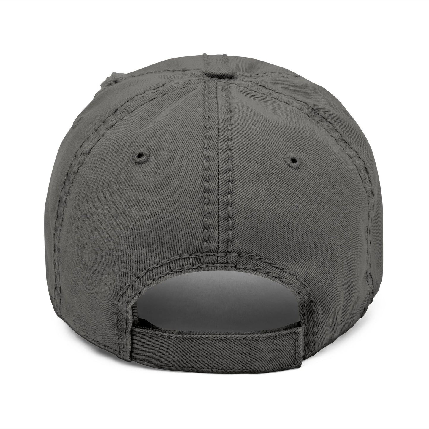 "Surf Club Tortola" Distressed Dad Hat - Embroidered Beach Cap