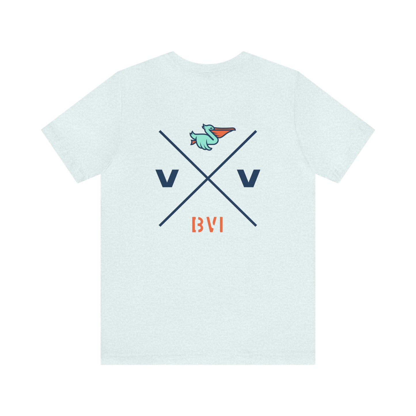 "Virgin Vibes | BVI" Unisex Jersey S/S Tee