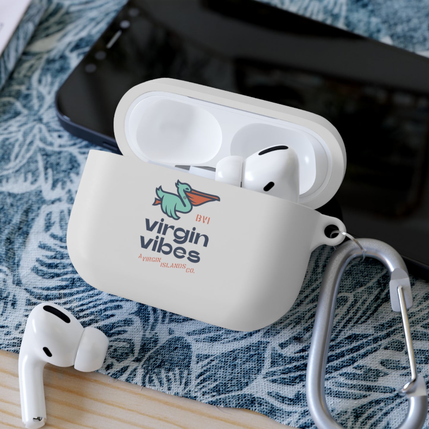 "Virgin Vibes | BVI” AirPods and AirPods Pro Case Cover