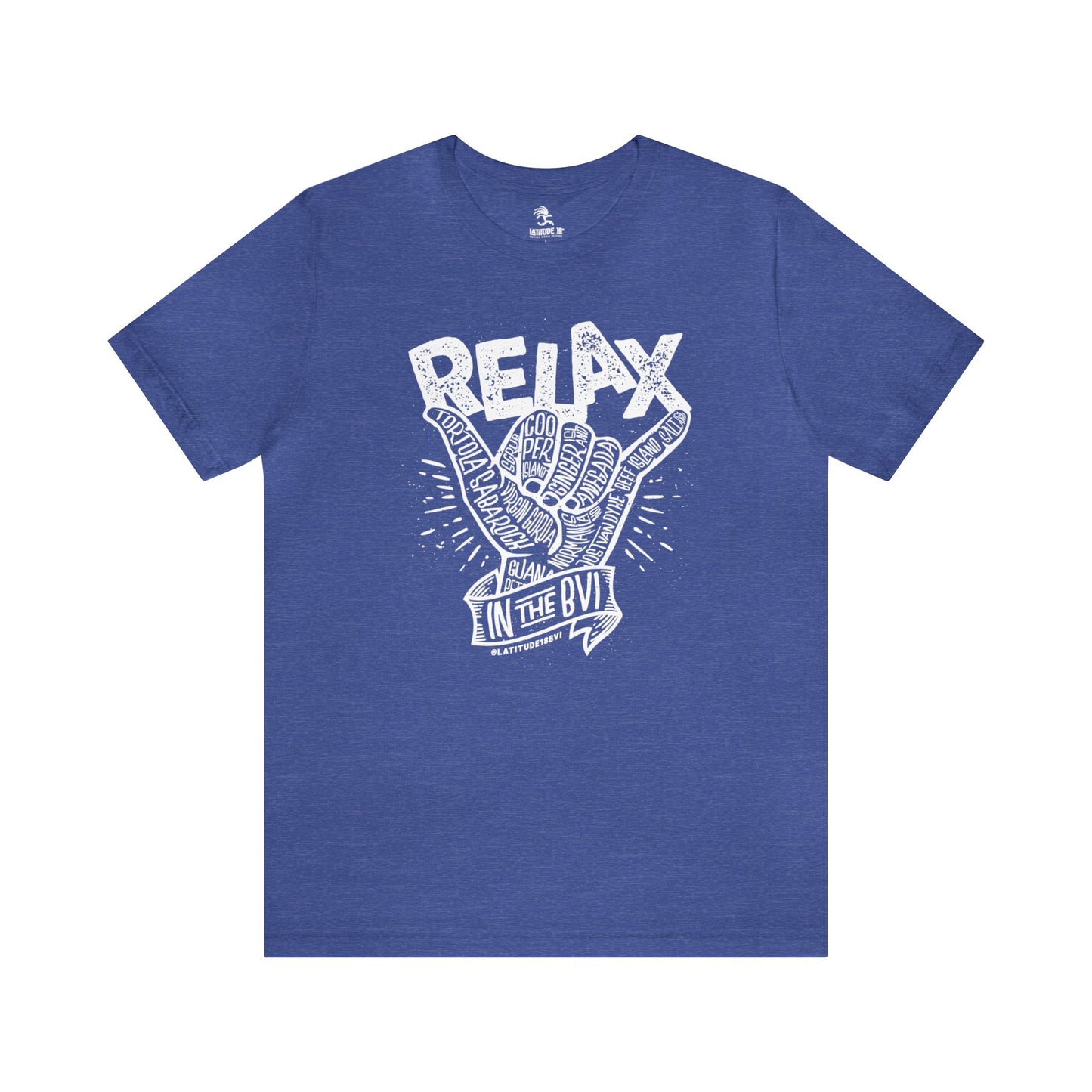 "Relax in the BVI" Unisex S/S Tee