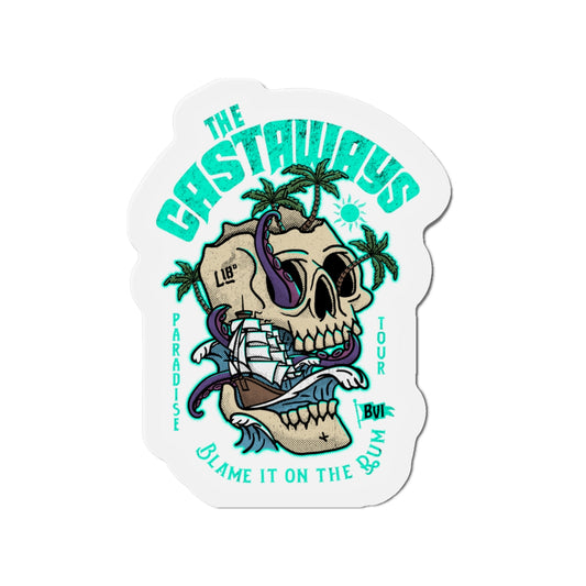 "The Castaways" Die-Cut Magnet