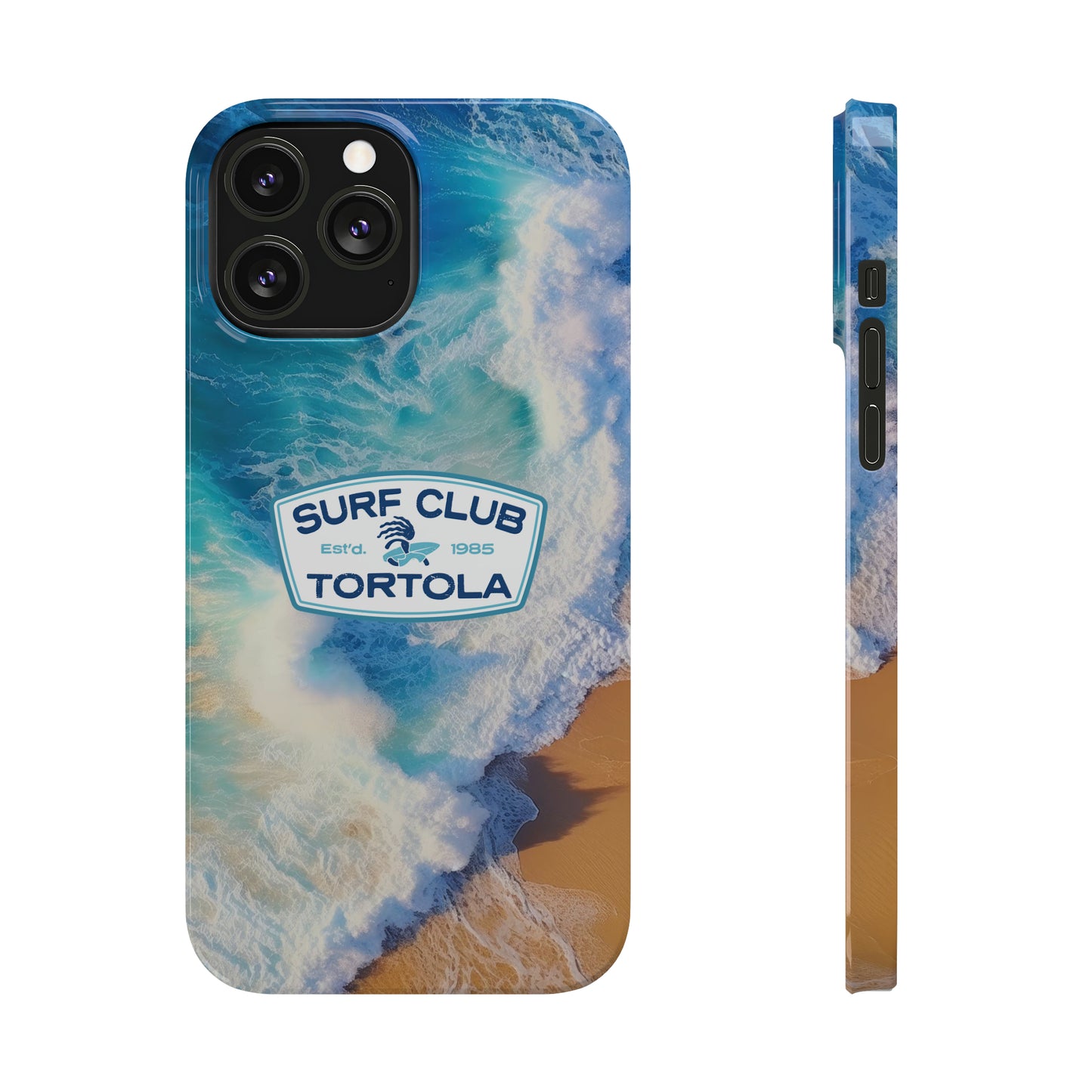 "Surf Club Tortola” Slim iPhone Cases