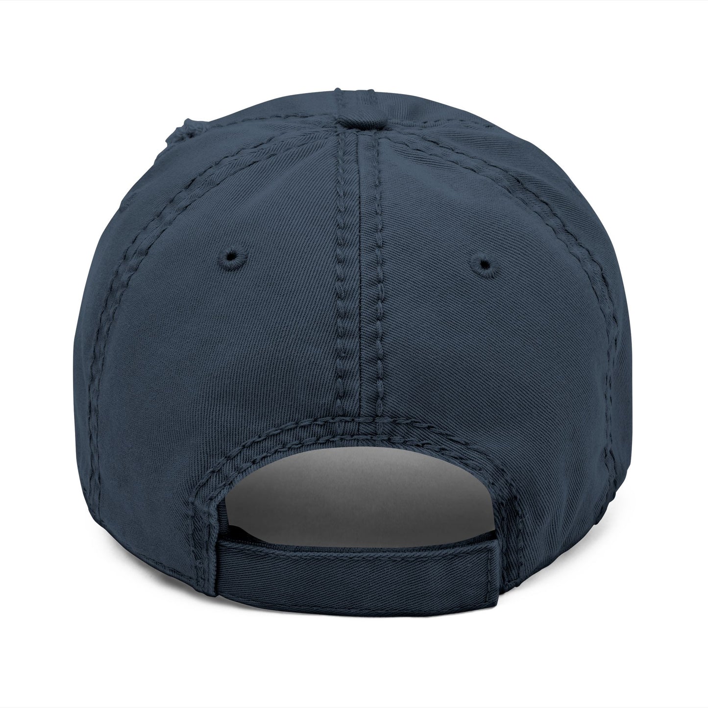 "Surf Club Tortola" Distressed Dad Hat - Embroidered Beach Cap
