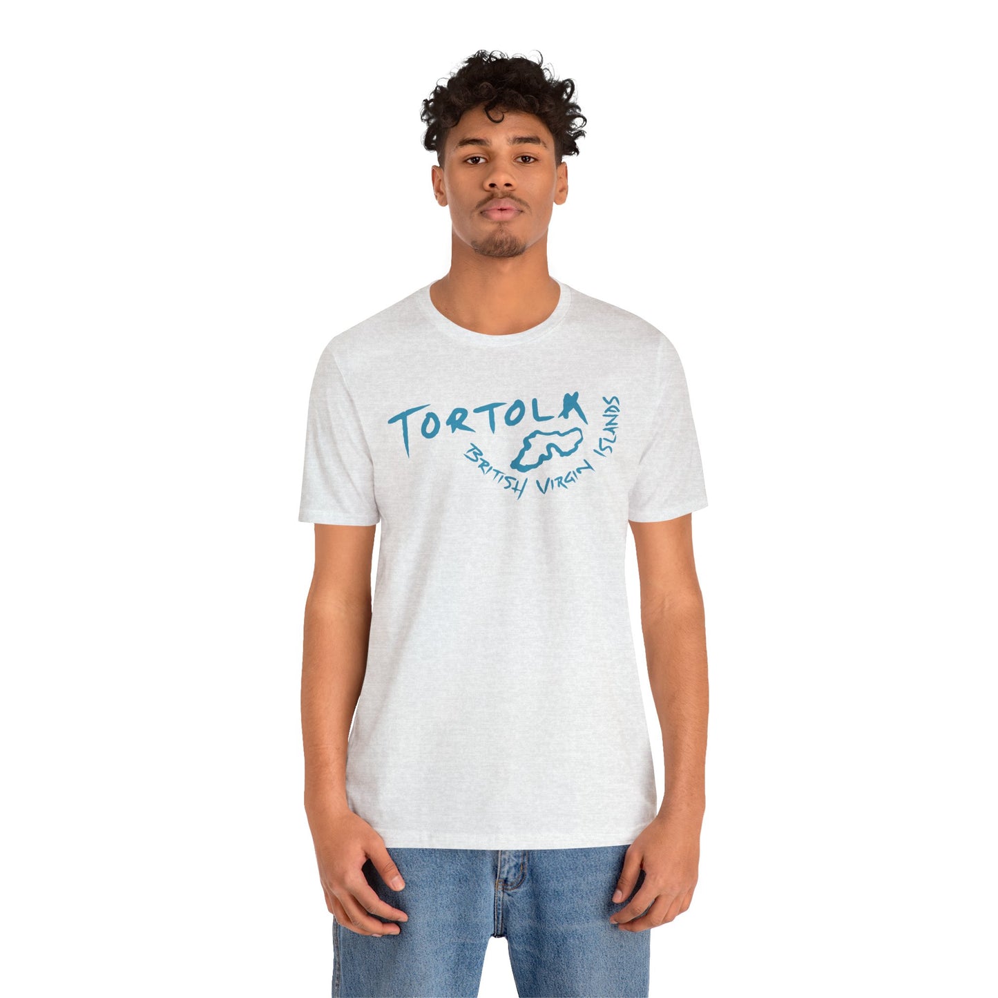 "Tortola - Island Outline" S/S Tee