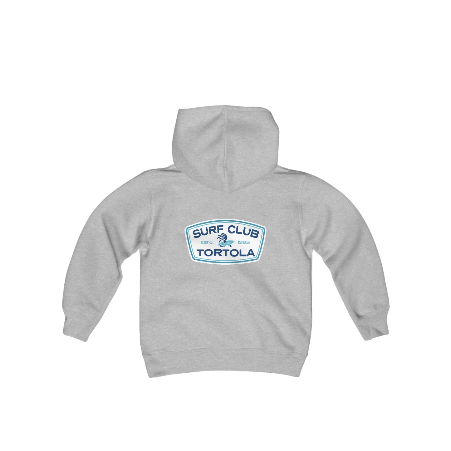 "Surf Club Tortola" Youth Heavy Blend Hooded Sweatshirt