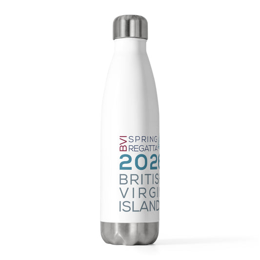 "BVI Spring Regatta 2026” 20oz Insulated Bottle