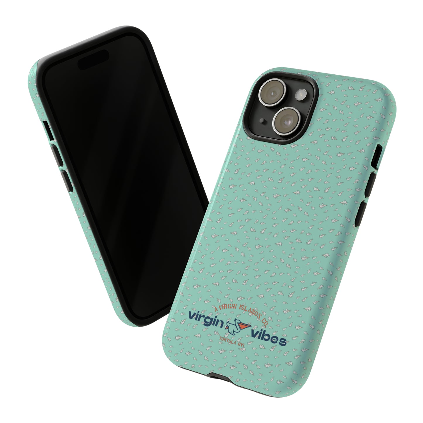"Virgin Vibes | BVI" iPhone 15 Tough Case